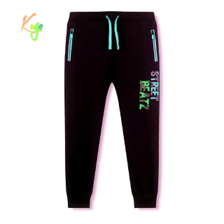 Chlapecké tepláky KUGO MT0568, černé