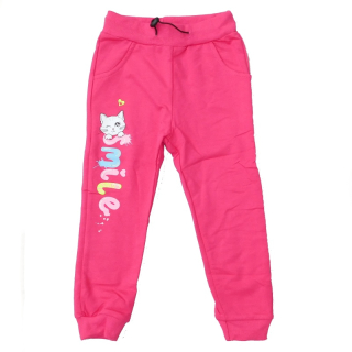 Dívčí tepláky KUGO WT0867, růžové