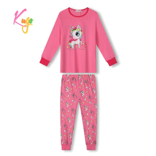Dívčí pyžamo KUGO MP1759, růžová