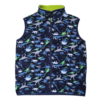 Chlapecká flísová vesta WOLF B2346, tmavě modrá