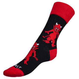 Dámské a pánské vánoční ponožky Bellatex Čert