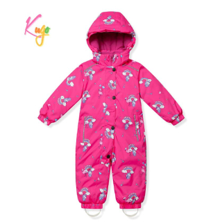 Dívčí zimní kombinéza Kugo KB9705, růžová
