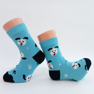 Dětské bambusové ponožky Trepon Alík, tyrkysové