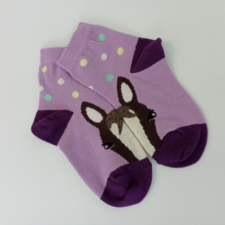 Dívčí ponožky Trepon Koník, fialové