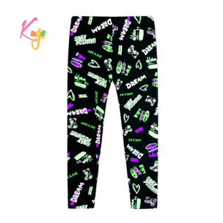 Dívčí legíny Kugo SL0399, černé
