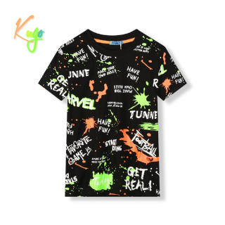 Chlapecké tričko kr.r. Kugo HC9280, černé