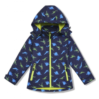 Chlapecká softshellová bunda zateplená Kugo HB8628, tmavě modrá