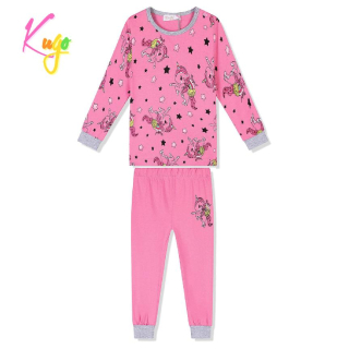 Dívčí pyžamo Kugo MP1326, tmavě růžová