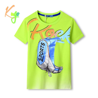 Chlapecké tričko kr.r. Kugo TM9208, zelené