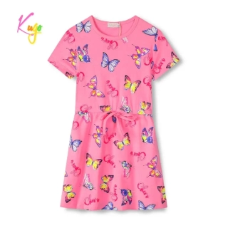 Dívčí šaty Kugo HS9270, světle růžové