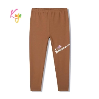 Dívčí legíny Kugo SH3503, hnědé