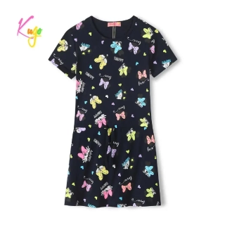 Dívčí šaty Kugo CS1030, tmavě modré
