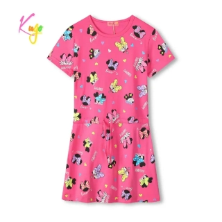 Dívčí šaty Kugo CS1030, růžové