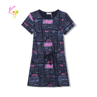 Dívčí šaty Kugo CS1070, tmavě modré