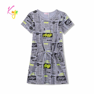 Dívčí šaty Kugo CS1070, šedé