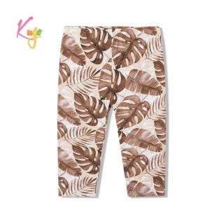 Dívčí 3/4 legíny Kugo FV1075, hnědé