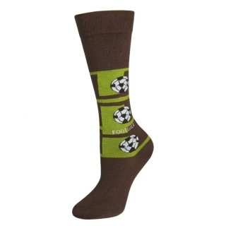 Dětské podkolenky Trepon Fotbik, hnědé