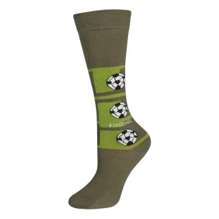 Dětské podkolenky Trepon Fotbik, khaki