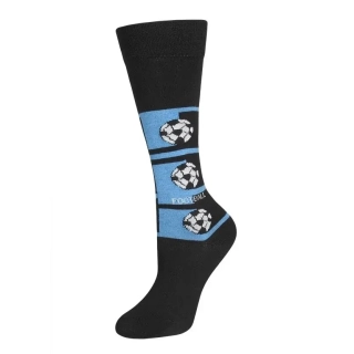 Dětské podkolenky Trepon Fotbik, černé