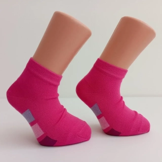 Dětské kotníkové ponožky z bambusové viskózy Trepon Boden, růžové