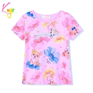 Dívčí tričko kr.r. Kugo FC1059, meruňkové