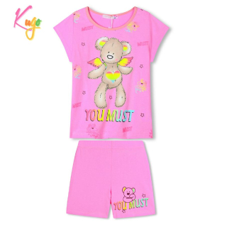 Dívčí letní pyžamo Kugo WP0898, růžové