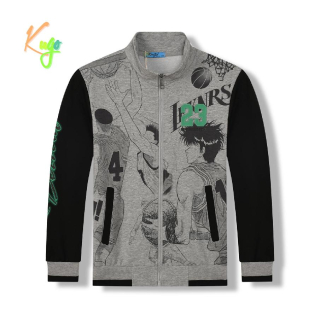 Chlapecká mikina Kugo JM8506, šedá