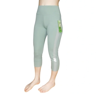 Dámské 3/4 funkční legíny Elevek D780-7, olivové