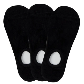 Nízké ponožky Evona Botožky 999 černé 3 páry