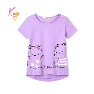Dívčí tričko kr.r. Kugo SH3510, fialové