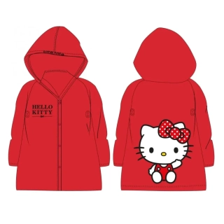Dívčí pláštěnka Hello Kitty 52282328 červená