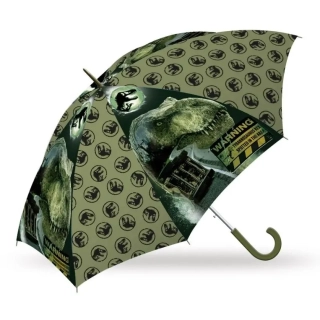 Dětský deštník manuální Jurský svět zelený