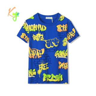 Chlapecké tričko kr.r. Kugo HC9347 modré