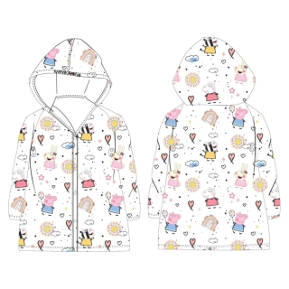 Dětská pláštěnka Peppa Pig 52281114 transparentní