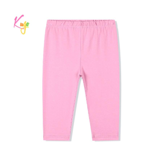 Dívčí 3/4 legíny Kugo FL1201 světle růžové