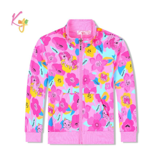 Dívčí mikina Kugo KM2365 růžová