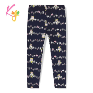 Dívčí legíny Kugo FL6737 tmavě modré