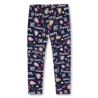 Dívčí legíny Kugo FL6516 tmavě modré