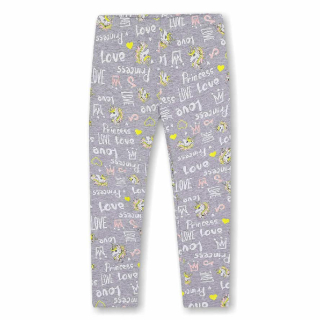 Dívčí legíny Kugo FL6516 šedé