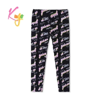 Dívčí legíny Kugo FL6605 černé
