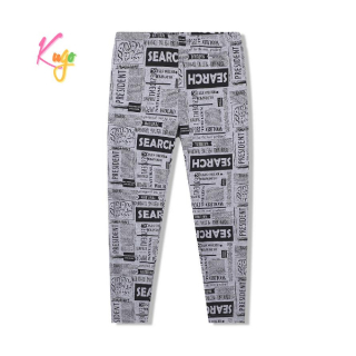 Dívčí legíny Kugo FL1077 šedé