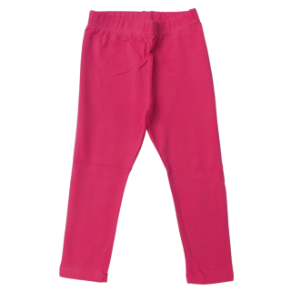 Dívčí legíny Kugo M6058 tmavě růžové