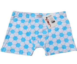 Chlapecké boxerky Elevek 4021 bílo-tyrkysové