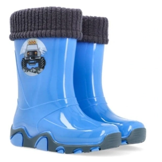 Dětské zateplené holínky Demar Stormer Lux A světle modré