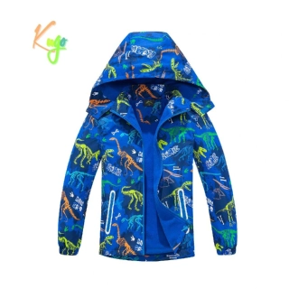 Chlapecká šusťáková bunda zateplená Kugo B2998 modrá