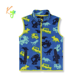 Chlapecká vesta flísová Kugo FM9702 světle modrá