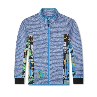 Chlapecká outdoorová mikina Kugo HM1991 modrá