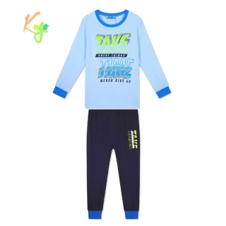 Chlapecké pyžamo Kugo MP1341, světle modré