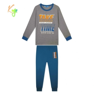 Chlapecké pyžamo Kugo MP1341, šedé