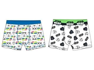 Chlapecké boxerky Star Wars 52337613 2ks, bílá